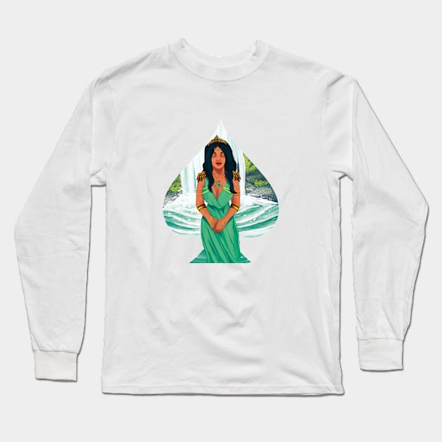 woman Long Sleeve T-Shirt by Behart